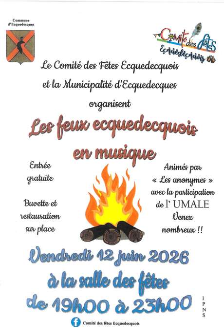 Les feux ecquedecquois en musique