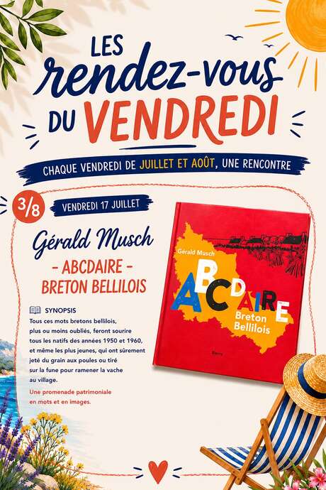 Les rendez-vous du Vendredi : Gérald Musch "ABCDAIRE BRETON BELLILOIS"