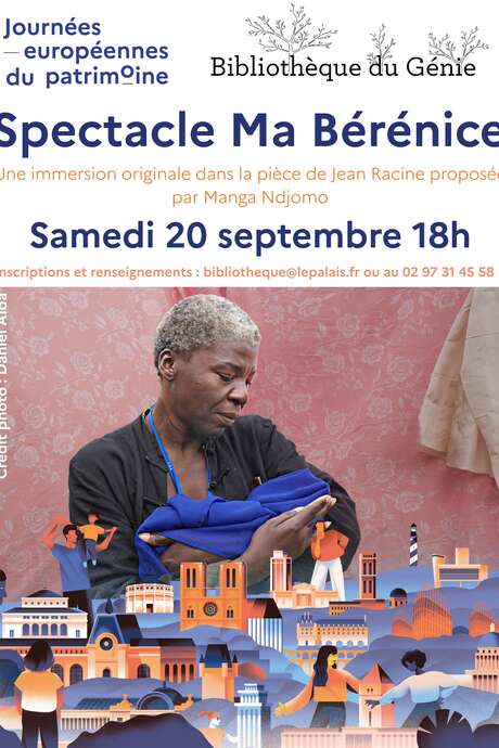 Journées du patrimoine : Spectacle "Ma Bérénice"