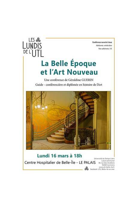 Conférence : La Belle Époque et l'Art Nouveau