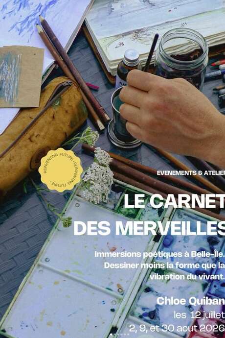 Le carnet des merveilles : Immersion poétique avec Chloé Quiban