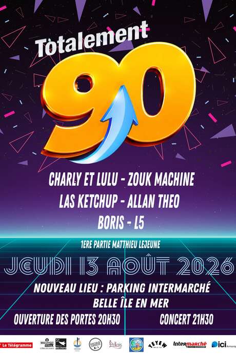 Concert : "Totalement 90"