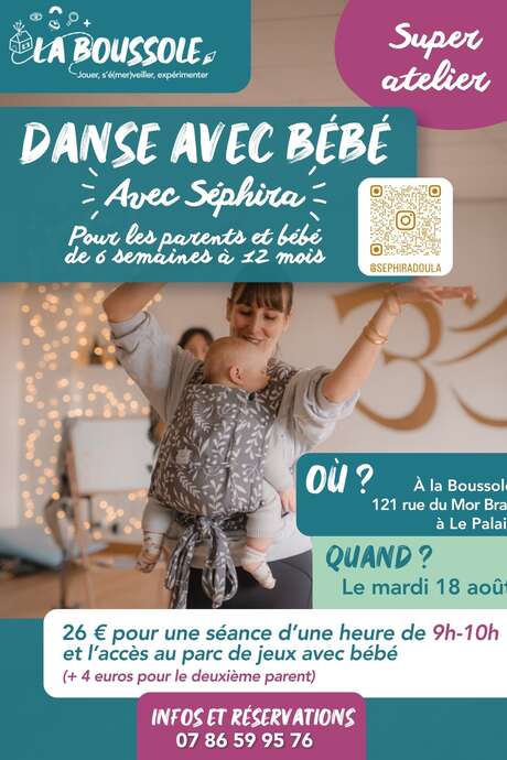 Atelier "Danse avec bébé" avec Séphira
