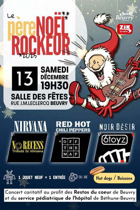 Le Père Noël est un Rockeur