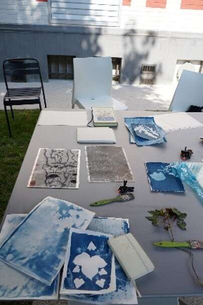Stage des Vacances - Cyanotype & livre : photographies d'un étrange voyage - LABANQUE