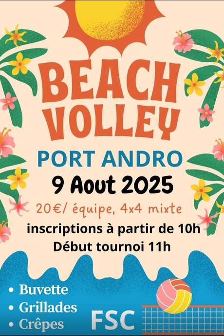Tournoi de Beach Volley