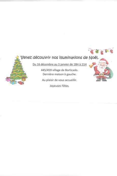 Illuminations de Noel
