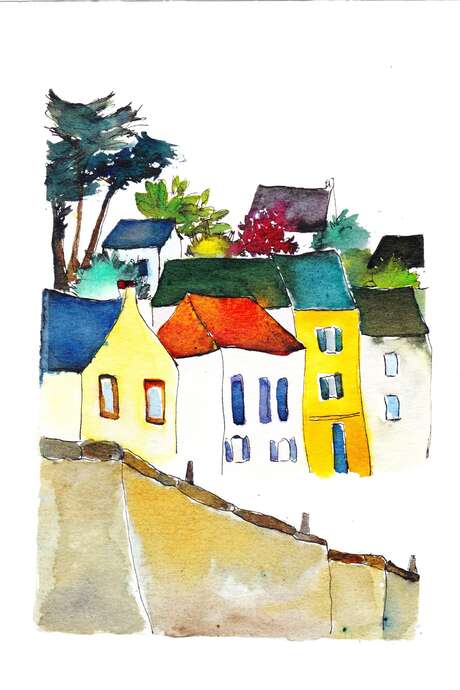 Stage de carnet de croquis avec Marion Kerignard