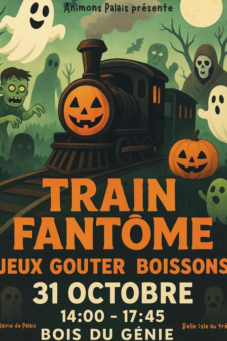Halloween : Train fantôme au bois du génie