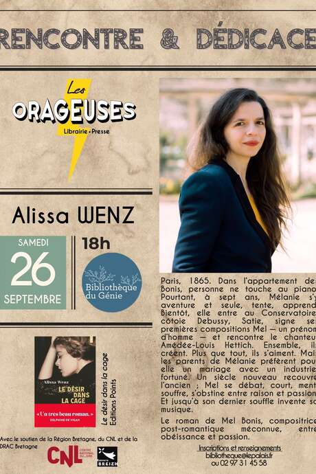 Rencontre & dédicace : Alissa Wenz