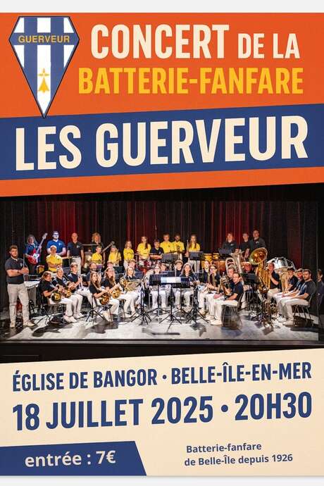 Concert de la batterie-fanfare : Les Guerveur
