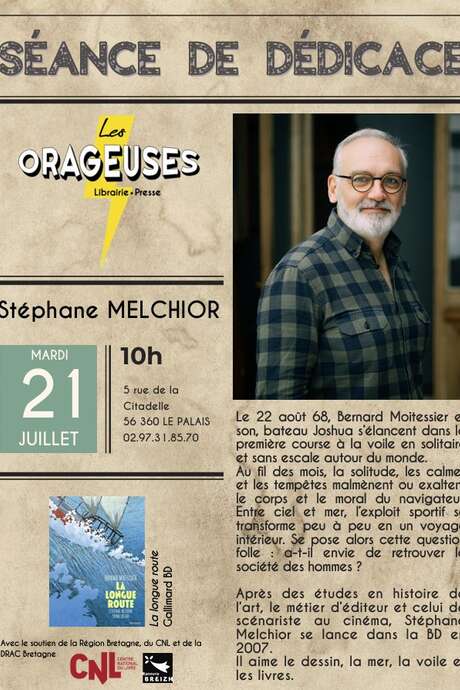 Séance de dédicace : Stephane Melchior