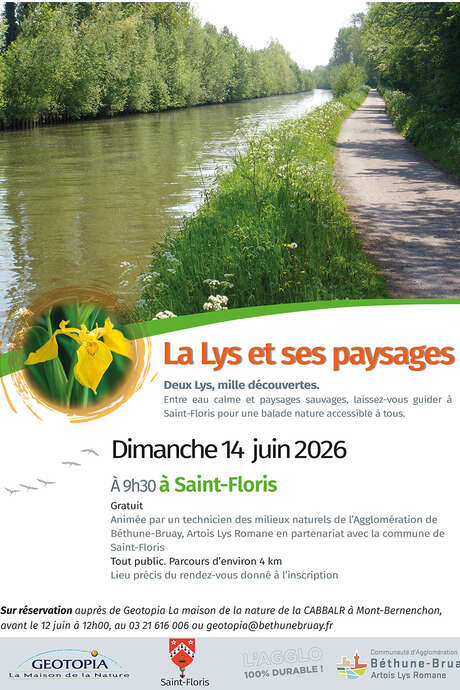 Balade Nature "La Lys et ses paysages"