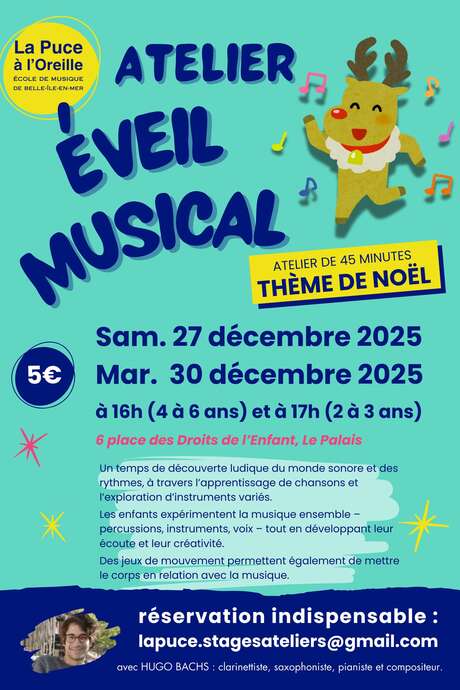 Atelier éveil musical