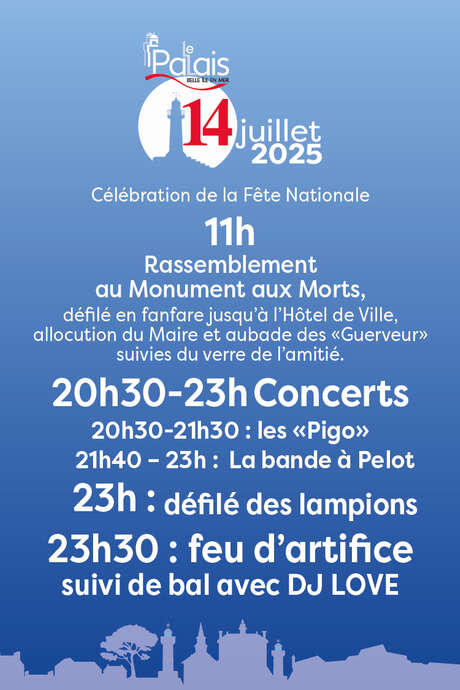 Palais piéton : 14 juillet