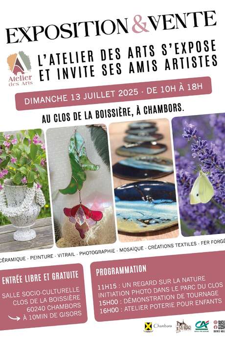 Exposition-vente de L'Atelier des Arts