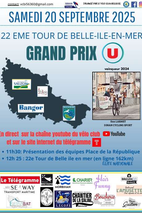 22ème Tour cycliste de Belle Ile en Mer
