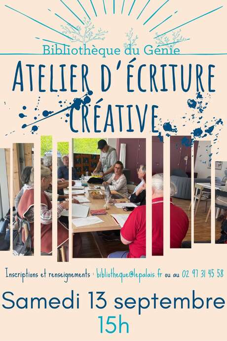 Atelier d'écriture créative