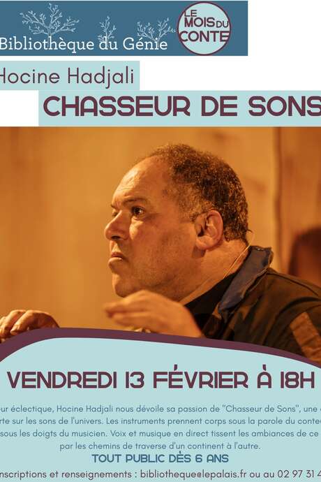 Spectacle : "Chasseur de sons"