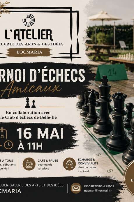 Tournoi d'échecs amicaux