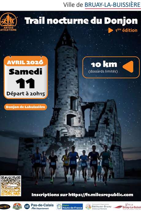 Trail nocturne du donjon