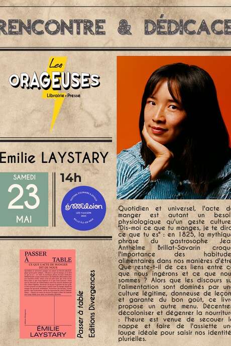 Rencontre et Dédicace : Emilie Laystary