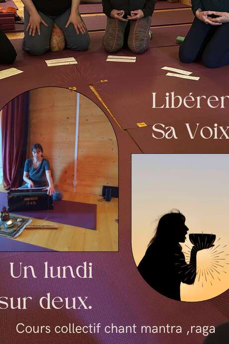 Cours collectif chant mantra, raga : Libérer sa voix