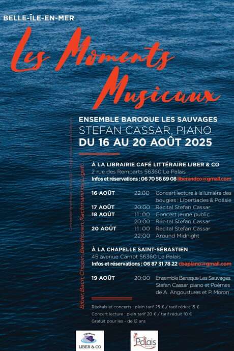 Les Moments Musicaux : Récital de piano