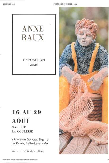 Exposition : Anne Raux