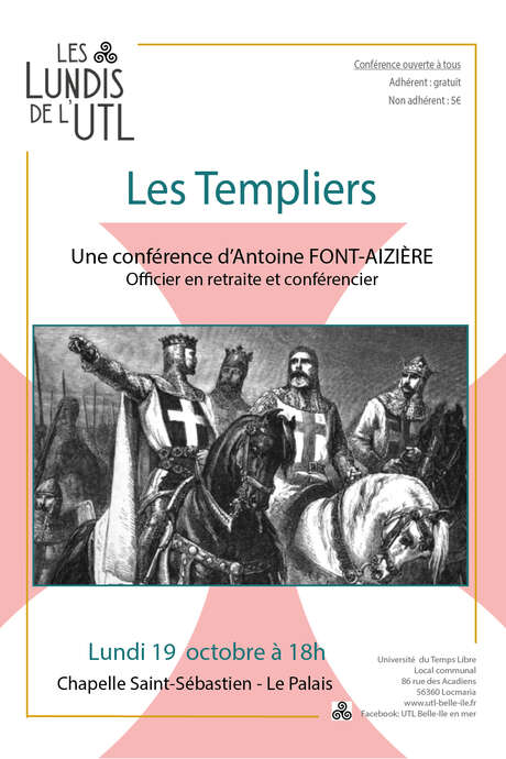 Conférence : Les Templiers, les chevaliers de la foi