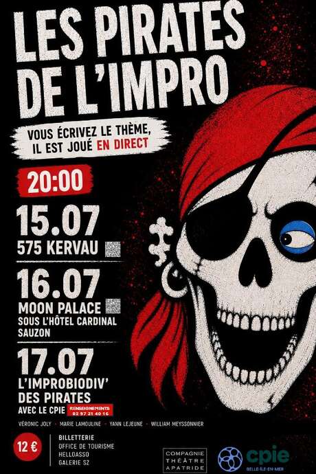 Les Pirates de l'impro 17 juillet 26