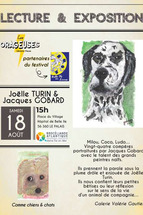 Lecture et exposition : Joelle Turin & Jacques Gobard