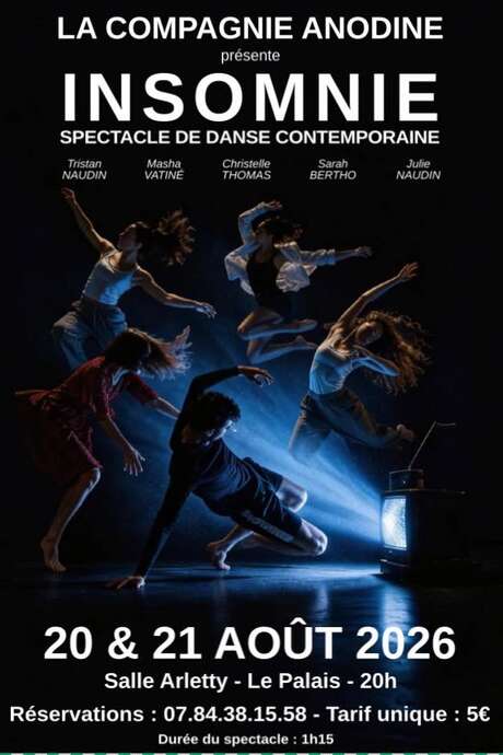 Spectacle de danse contemporaine : "Insomnie"