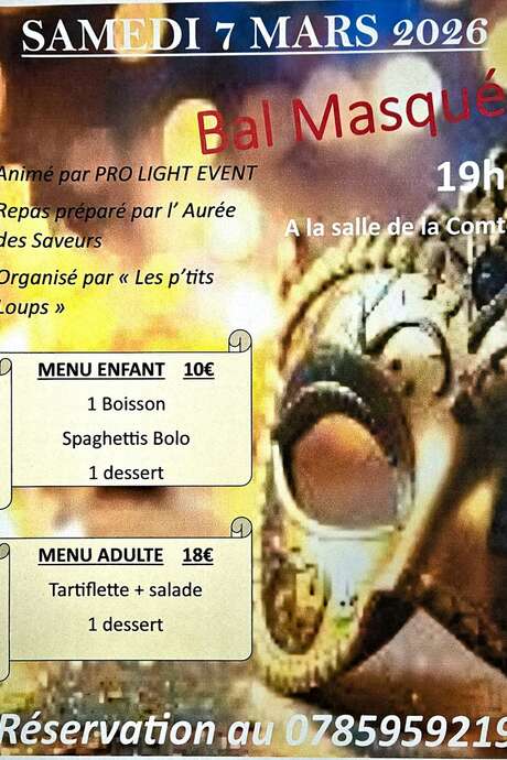 Bal masqué