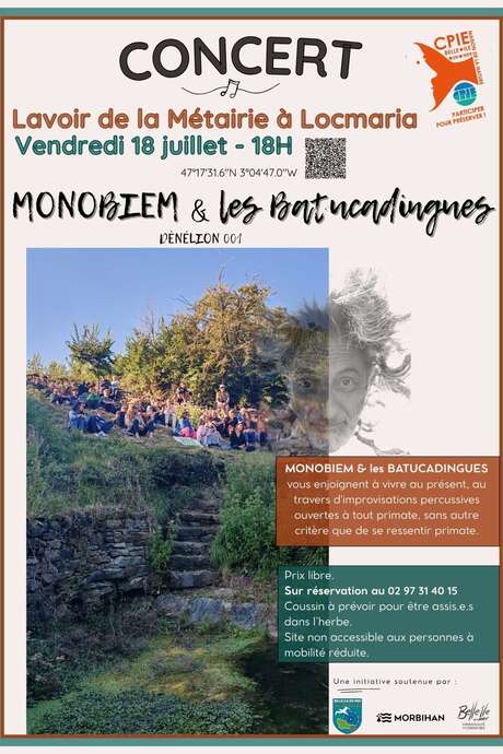 Concert : Monobiem et les Batucadingues