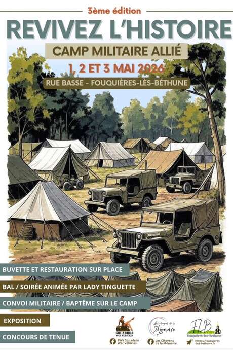 Revivez l'histoire - camp militaire