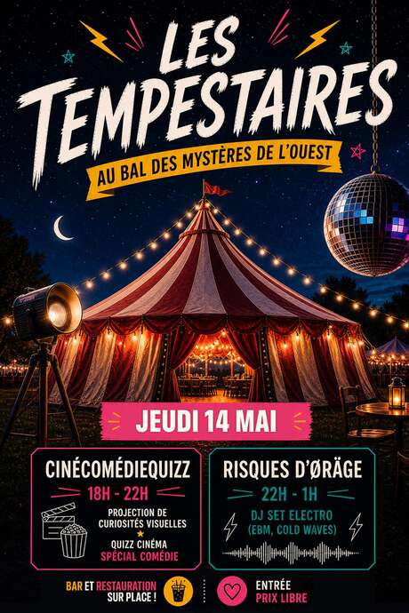 "CinéComédieQuizz" avec Les tempestaires