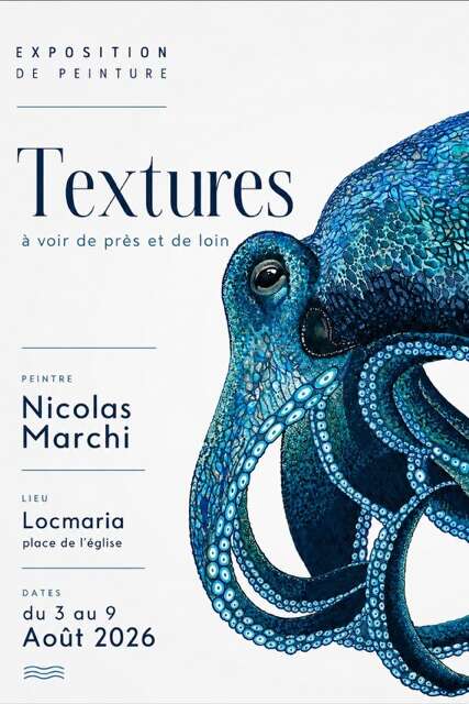 Exposition : Nicolas Marchi : Textures à voir de près et de loin