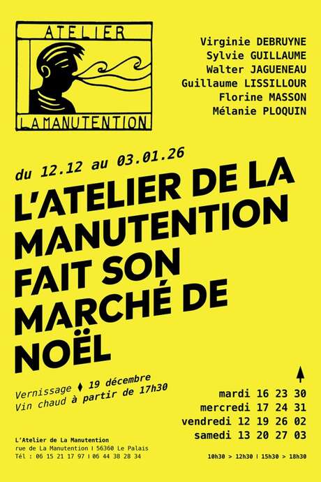 L'atelier de la manutention fait son marché de Noel