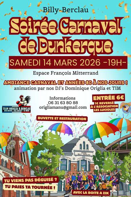 Soirée Carnaval de Dunkerque