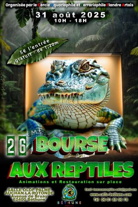 Bourse aux reptiles