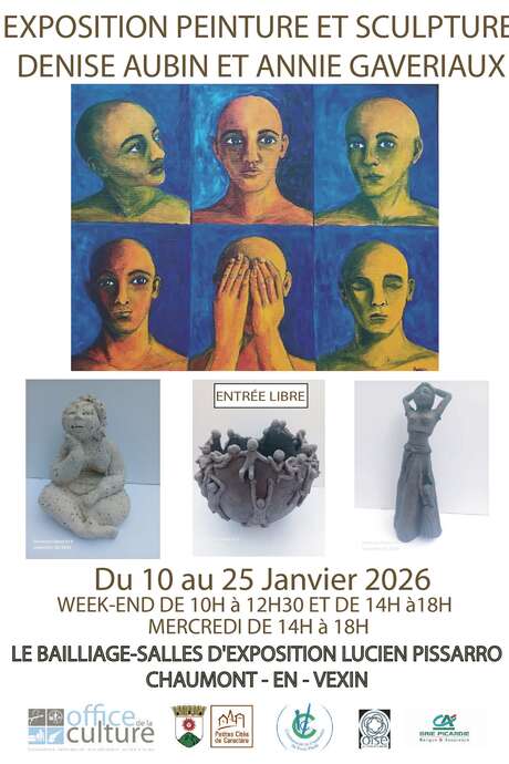 Exposition peinture et sculpture