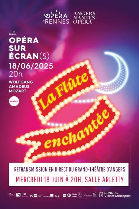 Opéra sur Écran : La Flûte enchantée de Mozart