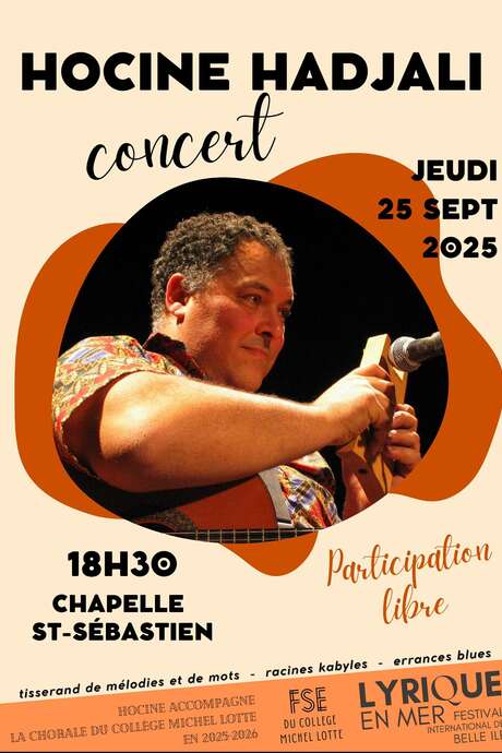 Concert : Hocine Hadjali
