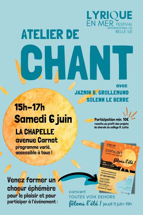 Atelier de chant