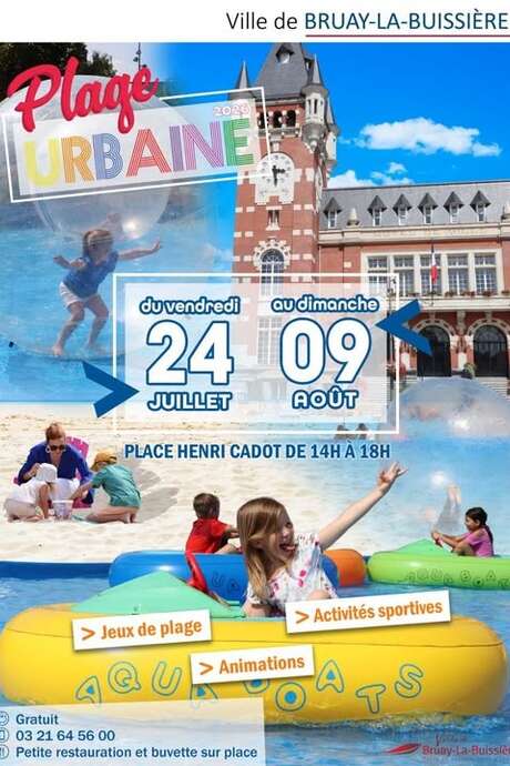 Plage urbaine