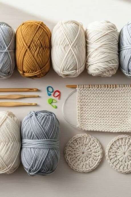 Stricken und Häkelinitiation