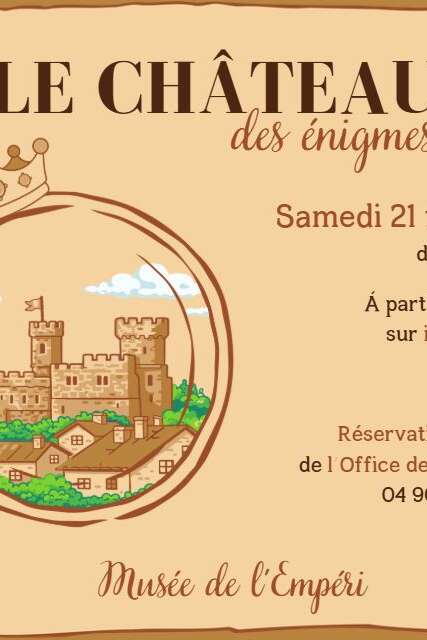 Animation : Le château des énigmes