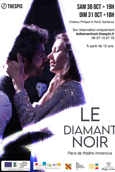 "Le Diamant Noir" - Théâtre immersif au château Philippe le Hardi de Santenay "Le Diamant Noir" - Théâtre immersif au château Philippe le Hardi de Santenay