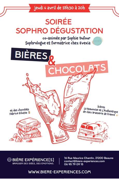 Soirée SophroDégustation Bières & Chocolats